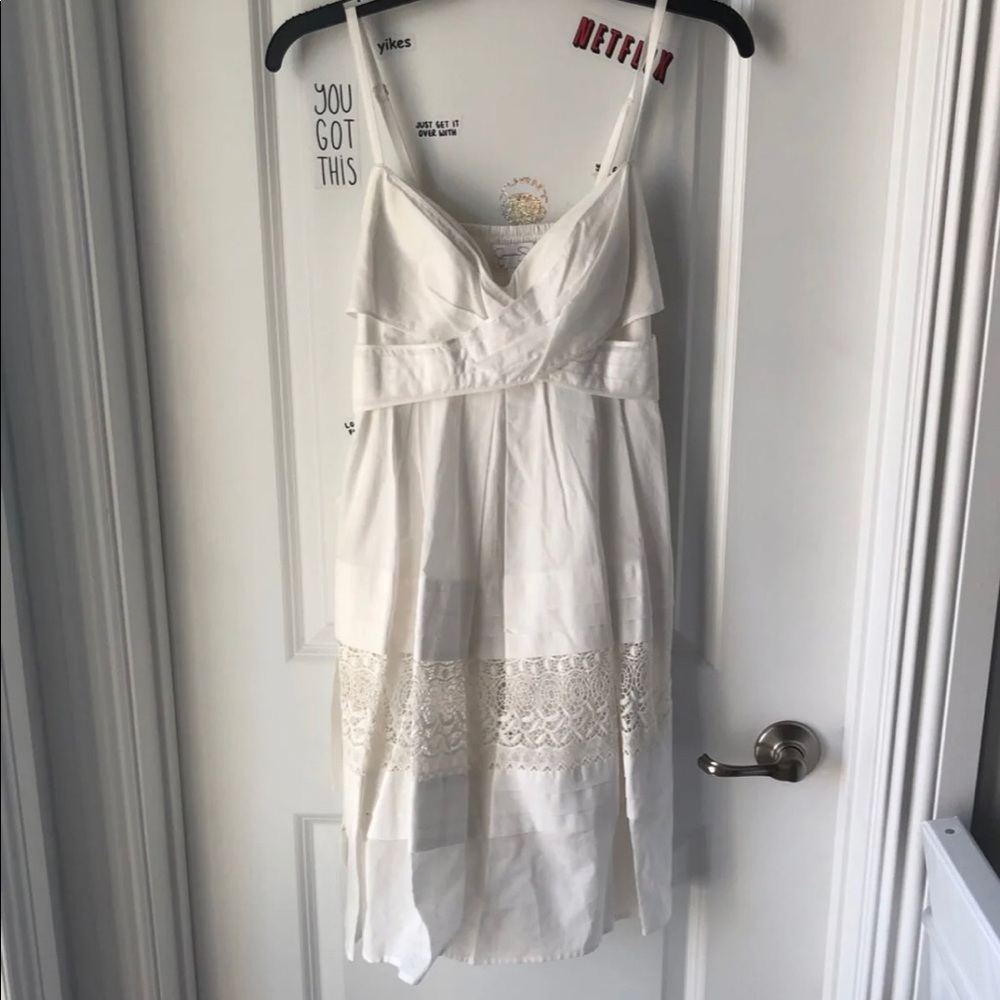 White dress